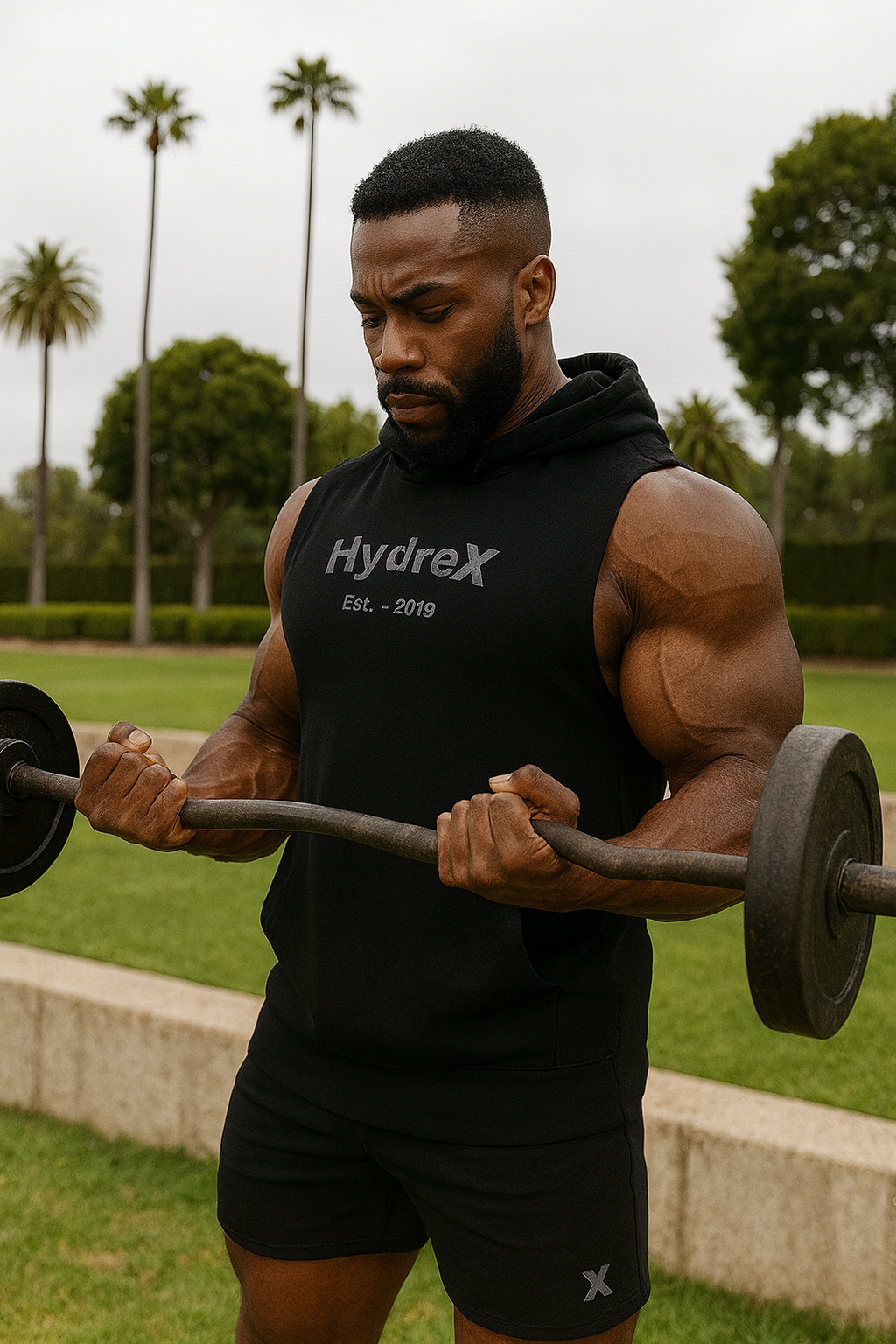 Sleeveless hoodie property