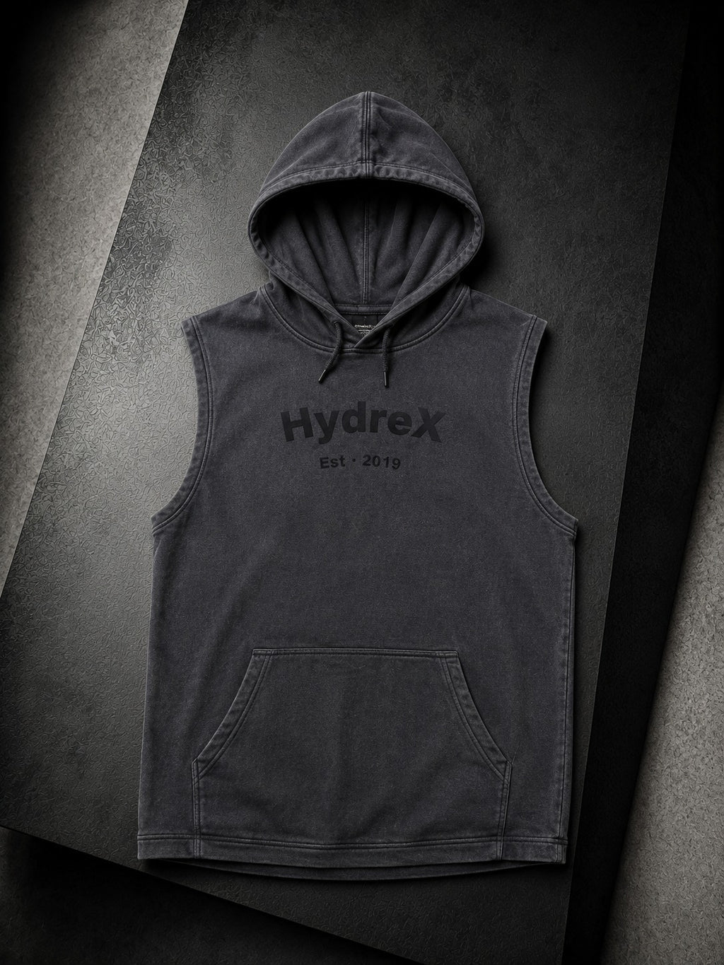 Sleeveless hoodie property