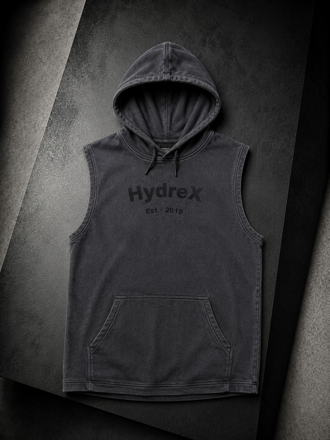 Sleeveless hoodie property