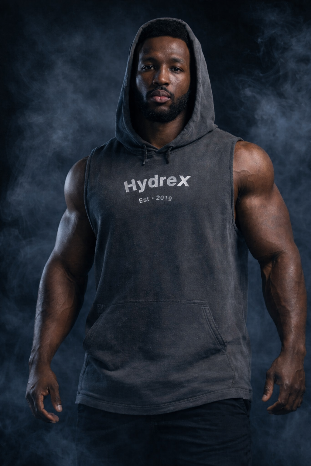 Sleeveless hoodie property