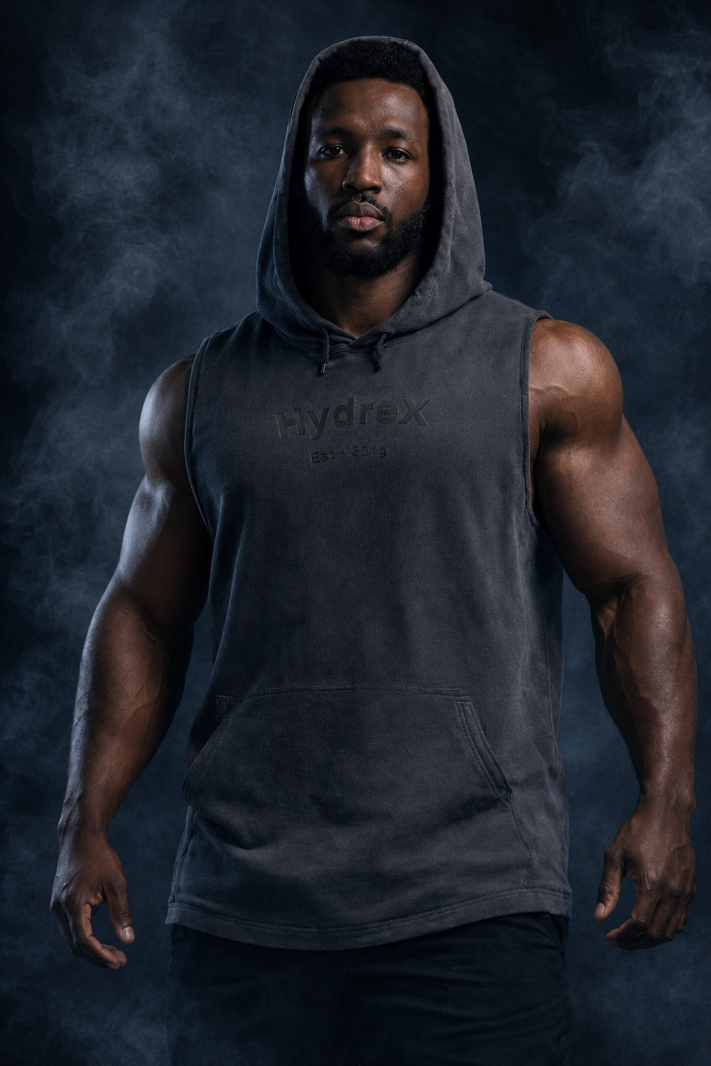 Sleeveless hoodie property